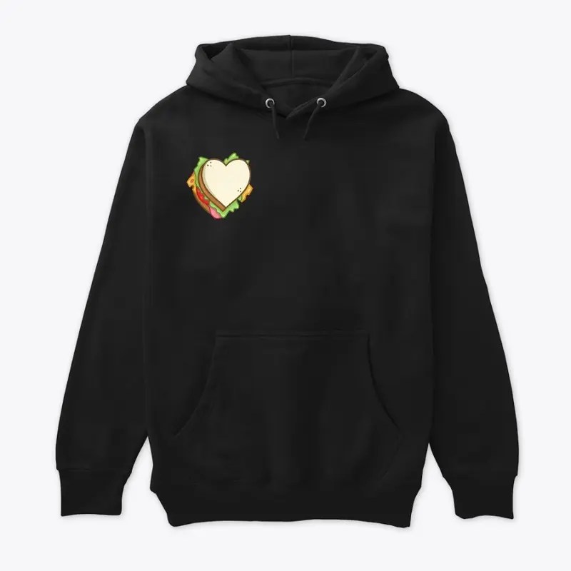 Tiny Sandwich Heart Hoodie